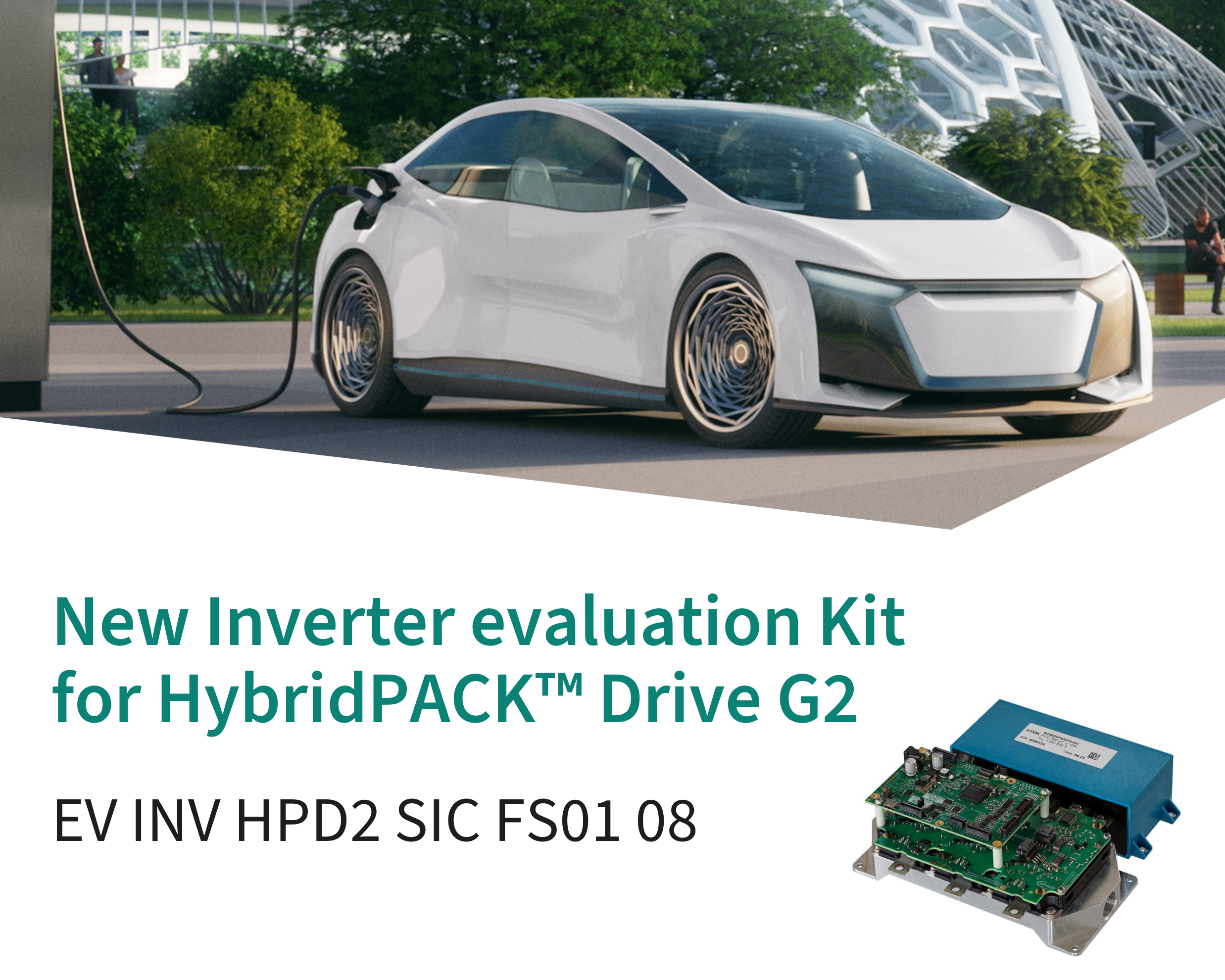 New inverter evalkit for HybridPack Drive G2
