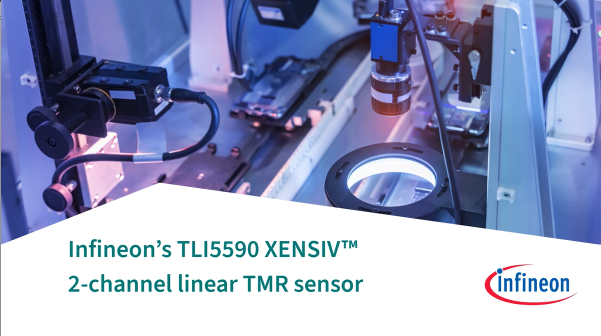 TLI5590 dual-channel linear TMR sensor