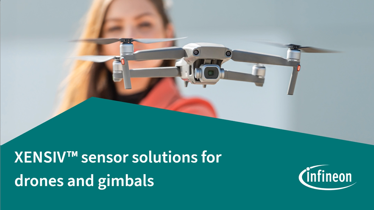 XENSIV™ sensor solutions for drones and gimbals