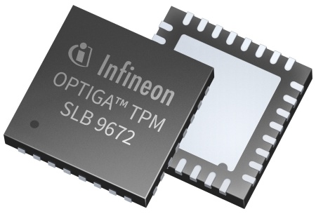 Die Ergänzung der OPTIGA™-TPM-Familie von Infineon ist das erste TPM der Branche, das einen Firmware-Update-Mechanismus mit einer Schlüssellänge von 256 Bit und einer zusätzlichen Prüfung auf Basis von PQC bietet. Mit diesem starken und vertrauenswürdigen Update-Mechanismus kann das OPTIGA TPM SLB 9672 auch dann noch aktualisiert werden, wenn die Standard-Algorithmen nicht mehr vertrauenswürdig sind. Sein Design ist auf eine verbesserte Rechenleistung ausgelegt und verfügt über ausfallsichere Funktionen, die den Auswirkungen einer beschädigten Firmware entgegenwirken.