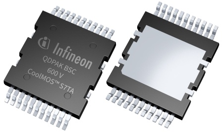 Infineon’s new 600 V CoolMOS™ S7TA Superjunction MOSFET is designed to meet the specific requirements of automotive electronics