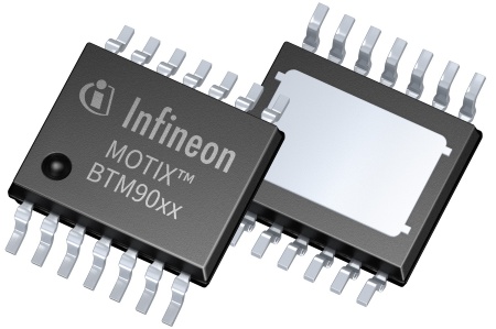 Infineon is expanding its MOTIX portfolio with the BTM90xx family of full-bridge/H-bridge integrated circuits, designed for brushed DC motor applications in the automotive industry, offering reliable, energy-efficient, and cost-effective solutions for smart low-voltage motors.